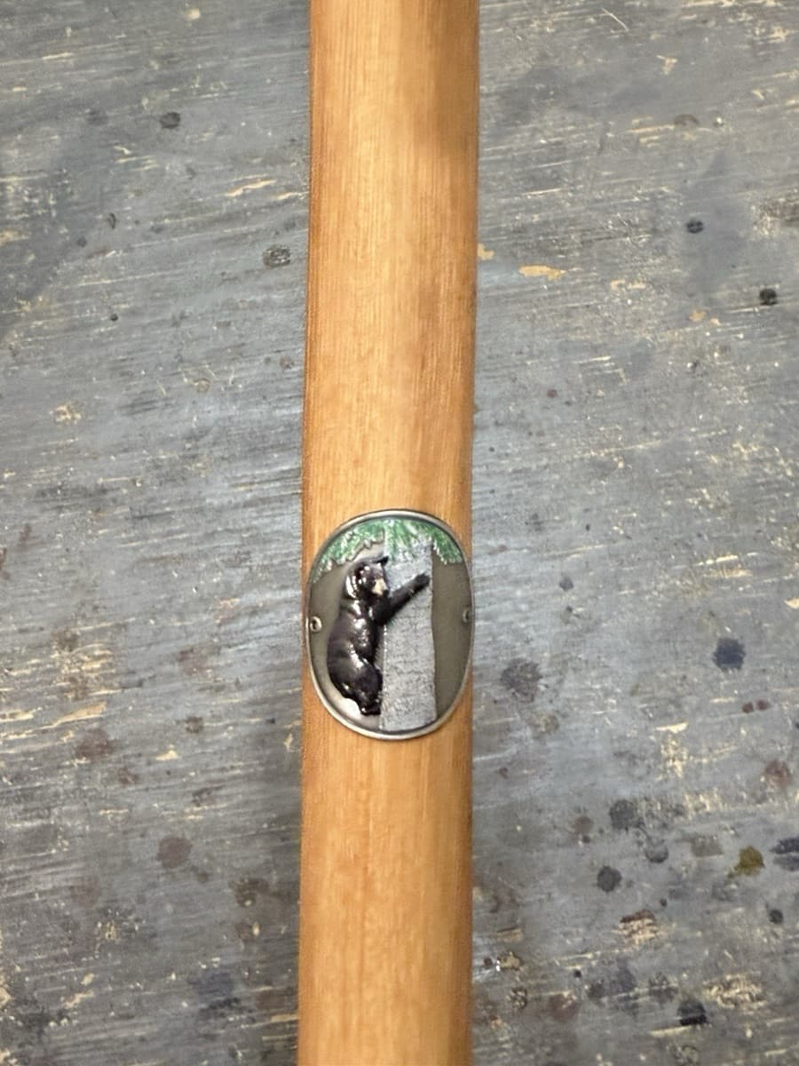 The Black Bear — Solid American Hickory